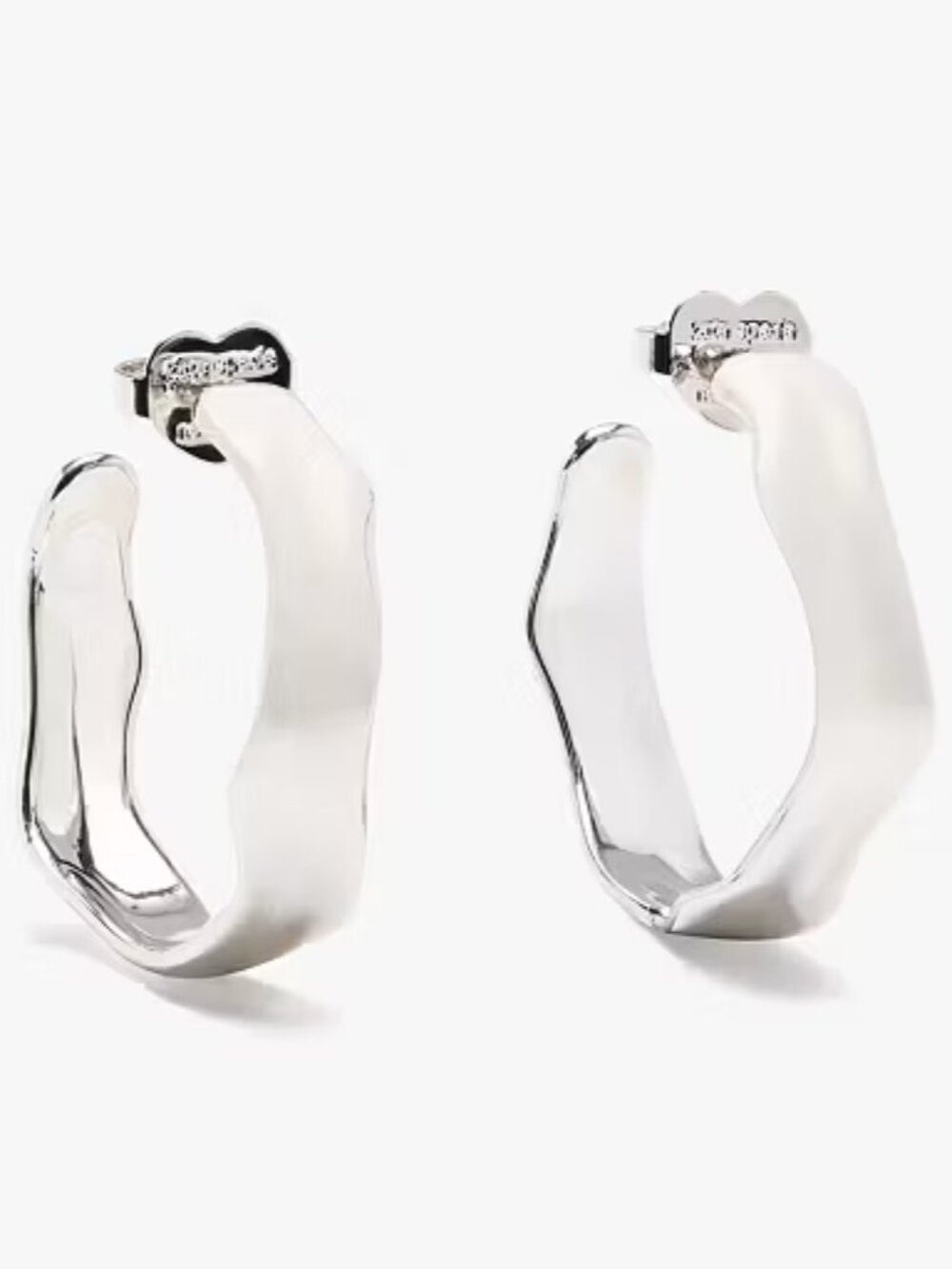 kate spade molten hoop earrings